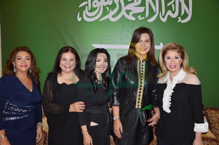 بالصور .. أحمد قطان يستقبل الوزراء والسفراء وكبار رجال الدولة خلال الاحتفال باليوم السعودي الـ 87