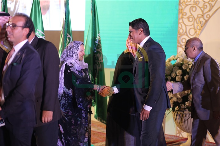 بالصور .. أحمد قطان يستقبل الوزراء والسفراء وكبار رجال الدولة خلال الاحتفال باليوم السعودي الـ 87