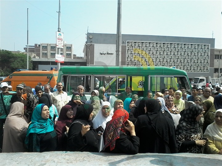 هيئة الأزمات والكوارث بالقوات المسلحة تخلى مبنى مديرية تعليم القليوبية