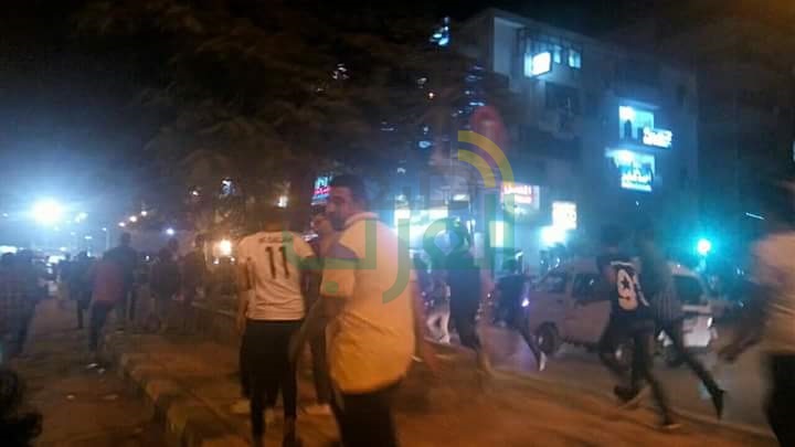 بالصور..فرحة الأهالى بفوز منتخب مصر على الكونغو فى القليوبية