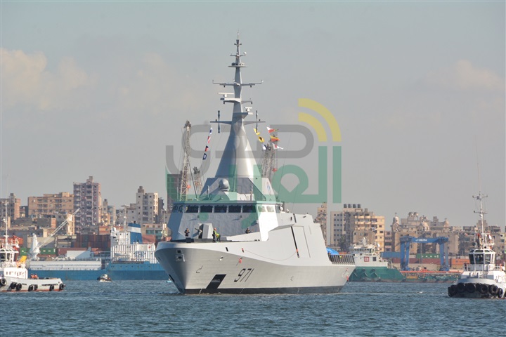 انضمام وحدات جديدة للأسطول البحرى المصري
