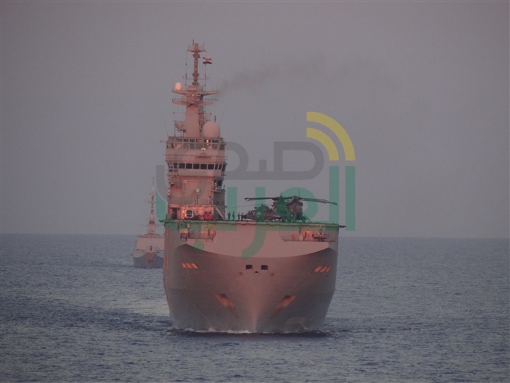 بالصور.. كلمة قائد القوات البحرية أثناء المؤتمر الصحفى بمناسبة الإحتفال بالعيد الخمسين للقوات البحرية