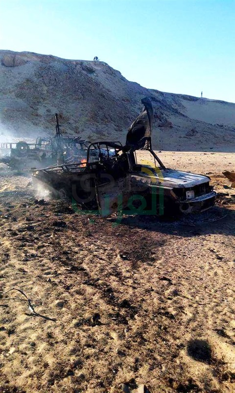 القضاء على العناصر الإرهابية الهاربة بطريق الواحات