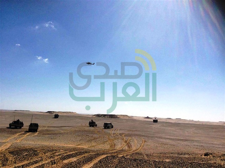 القضاء على العناصر الإرهابية الهاربة بطريق الواحات