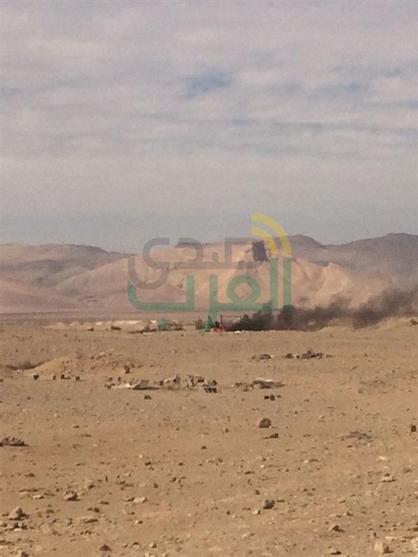 تدمير 5 أوكار وعربتي دفع رباعي خاصة بالعناصر التكفيرية بوسط سيناء