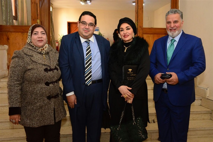 نوال الصباح ضيف شرف المؤتمر الثانى والعشرون الذى تنظمة وحدة بحوث الأزمات