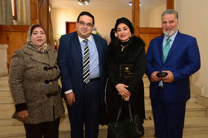 نوال الصباح ضيف شرف المؤتمر الثانى والعشرون الذى تنظمة وحدة بحوث الأزمات