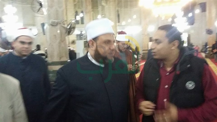 في احتفالية المولد النبوي مصر أصبحت تؤمن دور المعابد  مساجدها وكنائسها