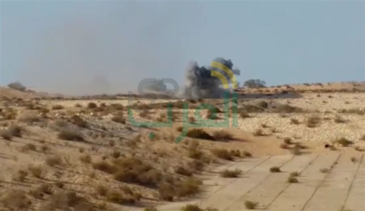 مداهمة البؤر الإرهابية وملاحقة العناصر التكفيرية بشمال سيناء بالتعاون مع القوات الجوية
