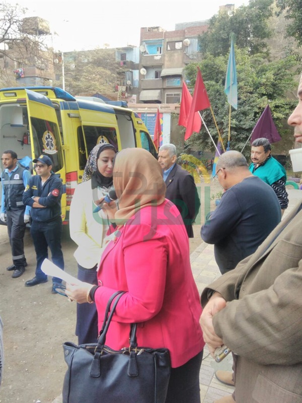 التعليم تجرى تجربة عملية لإخلاء مدرسة الأمل للصم والبكم لمواجهة الأزمات والكوارث