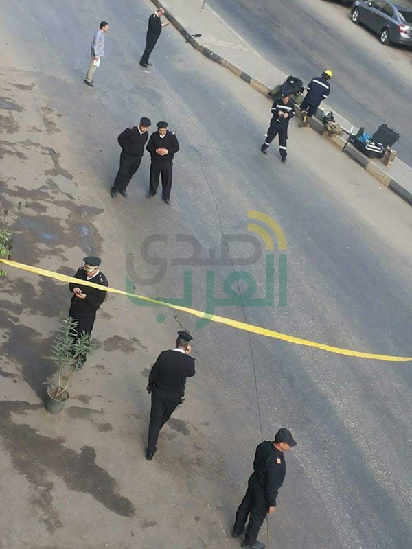 بالصور.. التفاصيل الكاملة لتفكيك عبوتين ناسفتين بـ"أرض اللواء"
