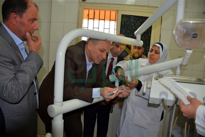 محافظ القليوبية يفتتح العيادات الخارجية لمستشفى كفر تصفا التكاملي بكفر شكر