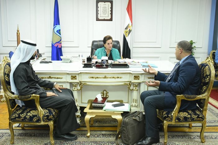 محافظ البحيره تستقبل أحد المستثمرين من المملكة العربية السعودية 
