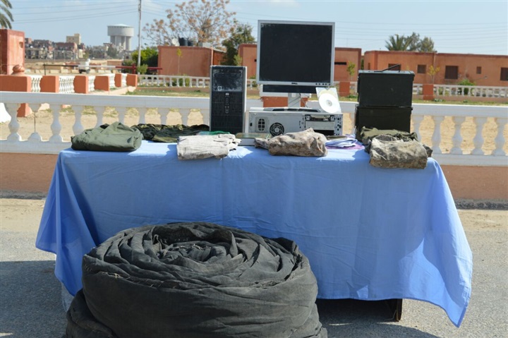 تدمير 6 عربات دفع رباعي و15 دراجة نارية خاصة بالعناصر التكفيرية 