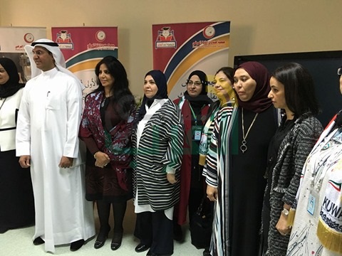 بالصور.. الكويتية "آسيا الجري" تُشارك في افتتاح الفصول التعليمية في مستشفى البنك الوطني للأطفال المرضى
