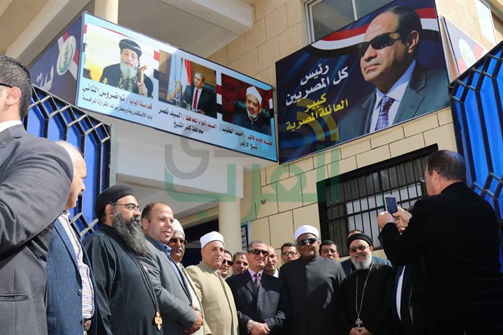بالصور.."نصر" و" شومان" يتفقدان بيت العائلة المصرية بكفر الشيخ