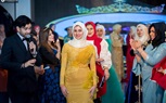 مغربيه  تفوز بلقب ملكه جمال المحجبات فى الدوره الرابعه لمهرجان ملكه جمال المحجبات العرب