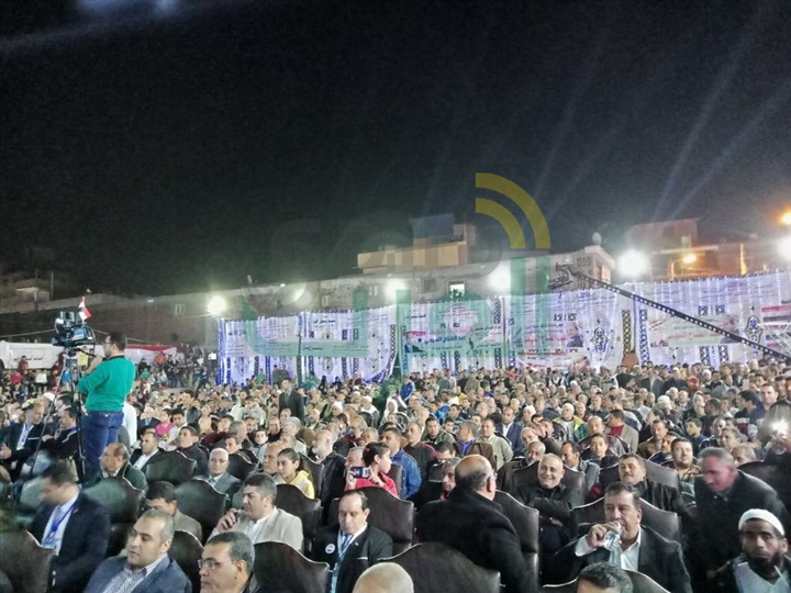 بالصور.. آلاف المواطنين يشاركون فى مؤتمرات جماهيرية لدعم «السيسى» فى الانتخابات الرئاسية