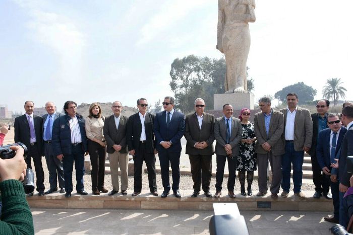 بالصور.. وزير الأثار ومحافظ الشرقية يفتتحان متحف "تل بسطا"