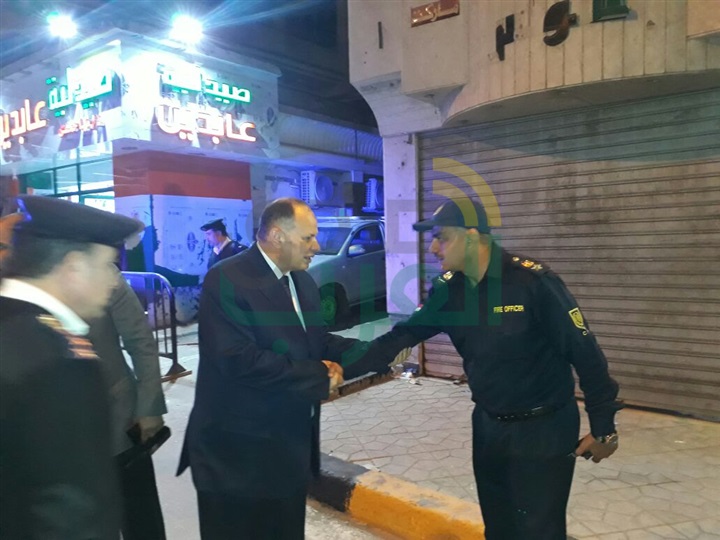 بالصور.. مدير أمن الجيزة يتفقد خدمات تأمين حفل "أوبرا عايده"