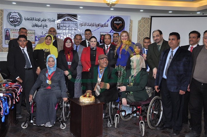 الأكاديمية العربية تكرم أماني الموجي وعلي مبارك