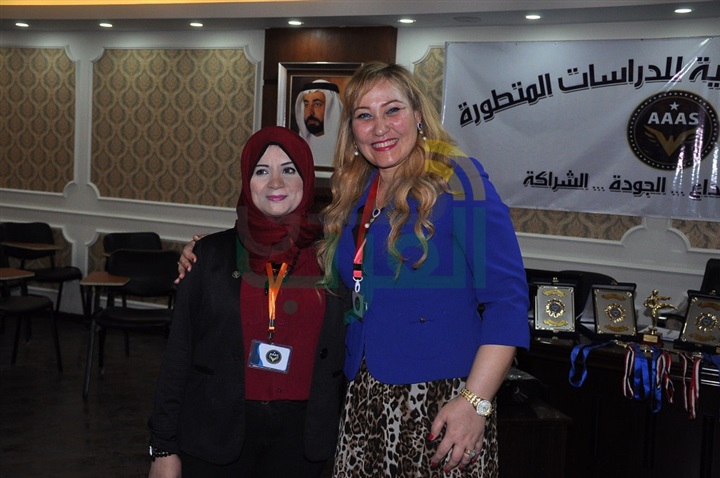 الأكاديمية العربية تكرم أماني الموجي وعلي مبارك