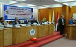 جامعة المنيا تستضيف صندوق التأمينات الحكومي لعقد ندوة تثقيفية لرفع الوعى التأميني . 