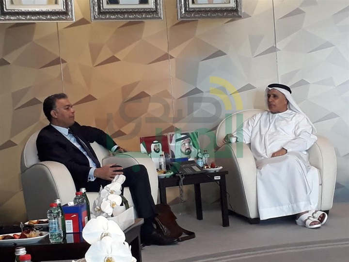 وزير النقل يجتمع مع المدير العام ورئيس مجلس المديرين بهيئة الطرق والمواصلات بدبي