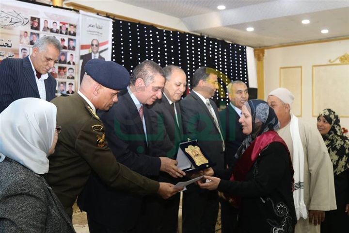 بالفيديو والصور والأسماء...كفر الشيخ ترد الجميل لشهدائها وتكرم  76 من أسر الشهداء