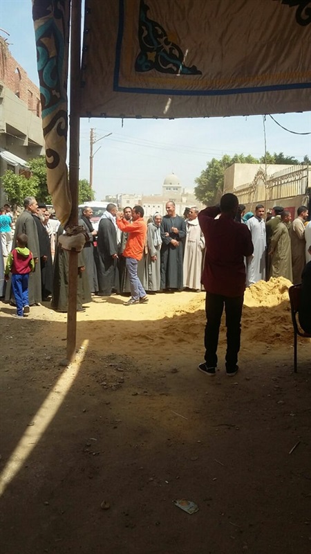 بالصور.. إقبال كبير على التصويت بمراكز محافظة المنيا