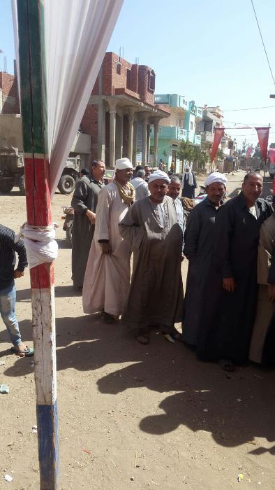 بالصور.. توافد المواطنين بالشرقية على اللجان الإنتخابية 