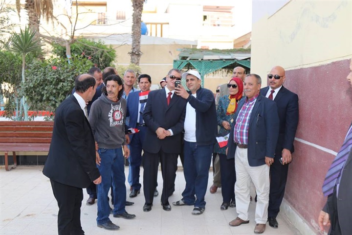 بالفيديو والصور.. محافظ كفرالشيخ يتفقد لجان الحامول