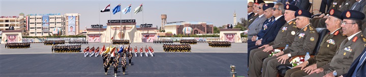 وزير الدفاع يشهد حفل تخرج الدفعة 153 من كلية الضباط الاحتياط