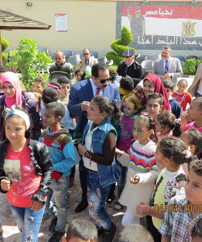 "النمر" يحتفل بيوم اليتيم بنادي الشرطة بالإسكندرية 