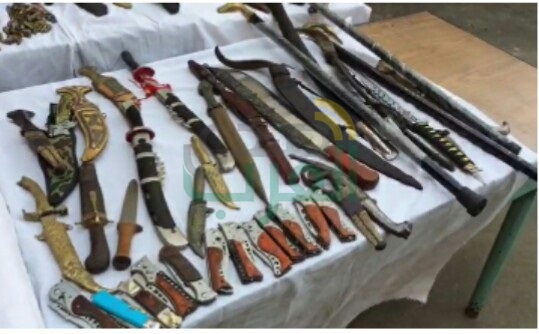 بالصور.. سقوط عاطل بـ82 قطعة سلاح بالإسماعيليه