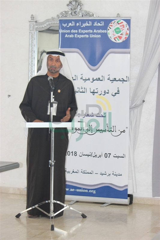 أحمد الجروان رئيساً للاتحاد العام للخبراء العرب