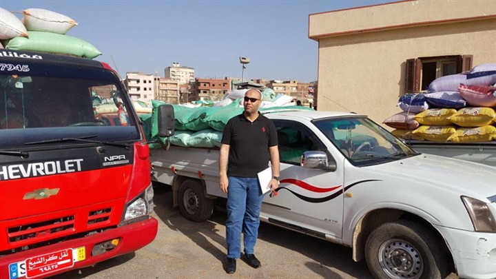 بالصور.. توريد 477 طن قمح محلي بشون وصوامع كفر الشيخ