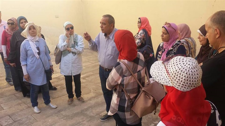 بالصور.. وفد أثري يزور معالم "فوة" لتنشيط السياحة الثقافية