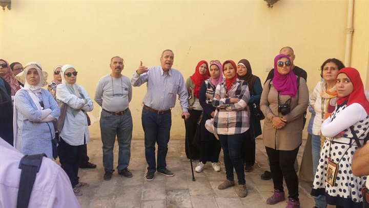 بالصور.. وفد أثري يزور معالم "فوة" لتنشيط السياحة الثقافية
