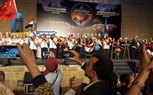 رقص وزغاريد على أنغام دقات الطبول فى افتتاح المهرجان الدولى للطبول والفنون التراثية فى دورته السادسة