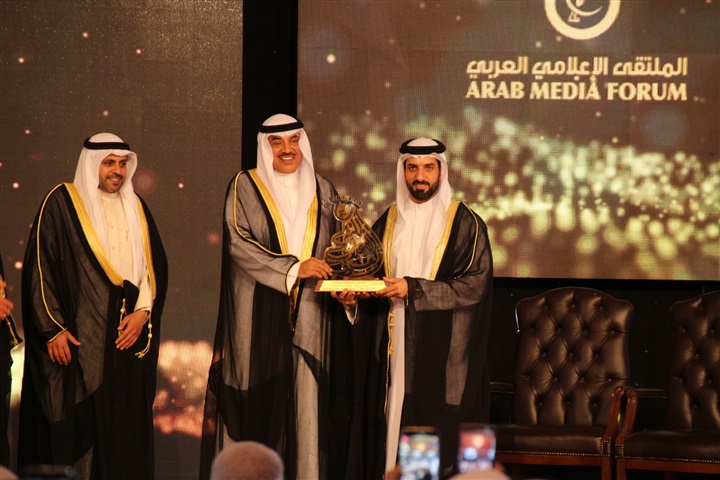  وزير الخارجيه الكويتي ووزير الإعلام يفتتحان الملتقى الإعلامي العربي في دورته الـ15 بالكويت 