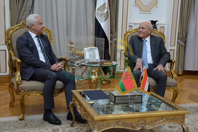 "العصار" يبحث مع سفير بيلاروسيا سبل تعزيز التعاون المشترك 