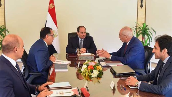 السيسي يجتمع مع مدبولي