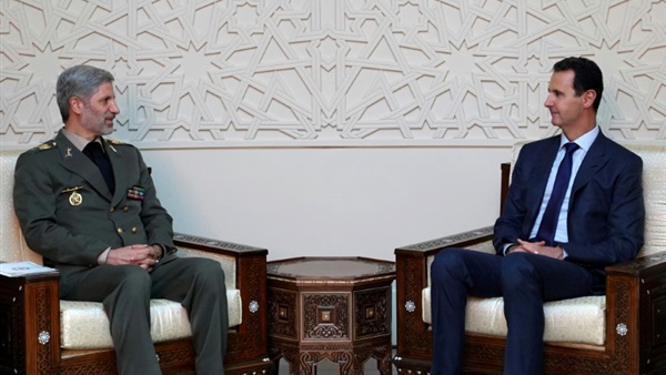 الأسد يستقبل وزير