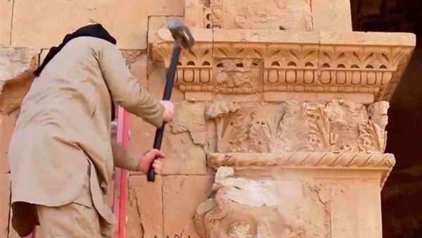 تدمير الآثار السورية