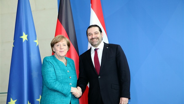 سعد الحريري وأنجيلا