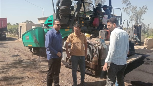 رصف طريق عربان بفوة