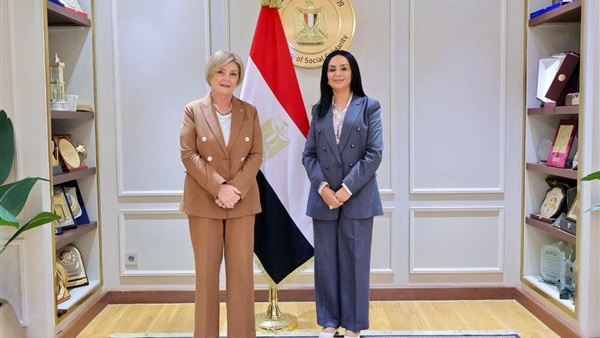 وزيرة التضامن الاجتماعي