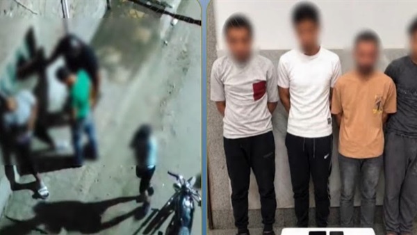 ضبط 4 عاطلين بتهمة
